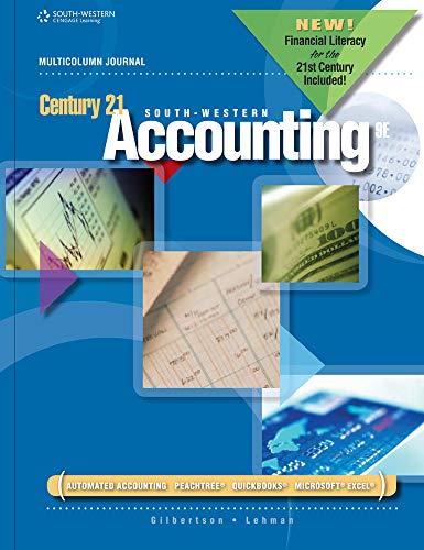 Beispielbild fr Century 21 Accounting: Multicolumn Journal (DECA) zum Verkauf von BooksRun