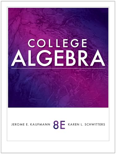 Beispielbild fr College Algebra zum Verkauf von Campus Bookstore