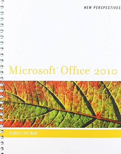 Bundle: New Perspectives on Microsoft Office 2010, First Course + SAM 2010 Assessment, Training, and Projects v2.0 Printed Access Card + Microsoft Office 2010 180-day Subscription (9781111992842) by Shaffer, Ann; Carey, Patrick; Parsons, June Jamrich; Oja, Dan; Finnegan, Kathy T.