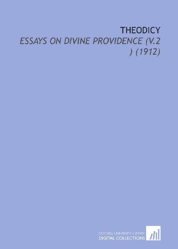 Theodicy: Essays on Divine Providence (V.2 ) (1912) (9781112175213) by Rosmini, Antonio