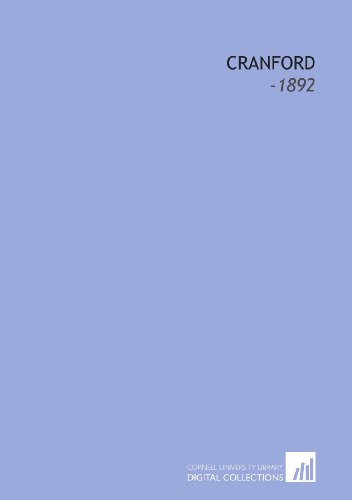 Cranford: -1892 (9781112233364) by Gaskell, Elizabeth Cleghorn