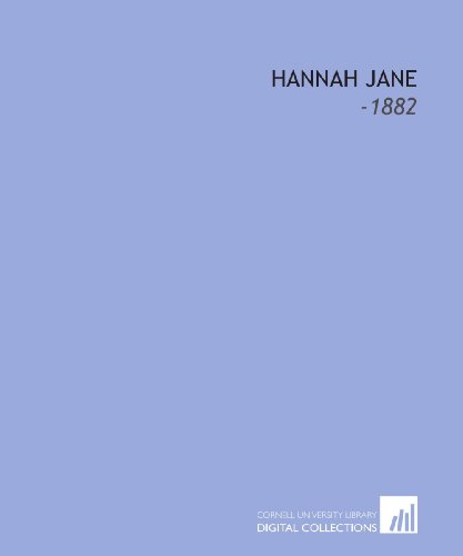 Hannah Jane: -1882 (9781112289071) by Locke, David Ross