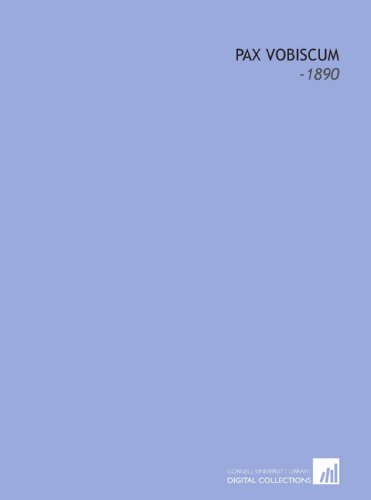 Pax Vobiscum: -1890 (9781112321504) by Drummond, Henry