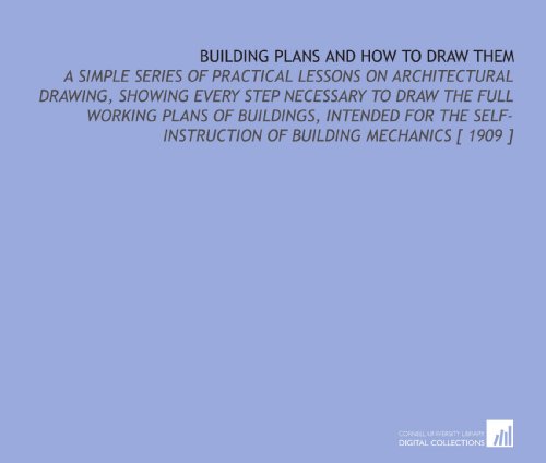 9781112405068: Building Plans and How to Draw Them