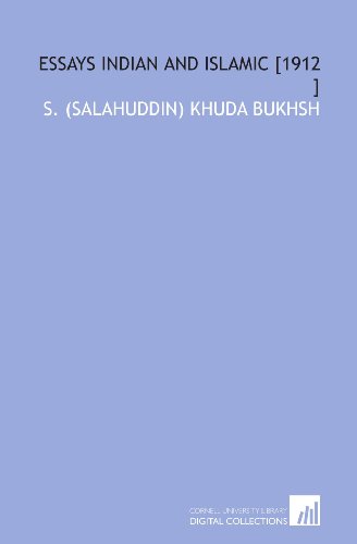 9781112446115: Essays Indian and Islamic [1912 ]