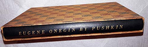 Imagen de archivo de Eugene Onegin: A novel in verse a la venta por Wonder Book