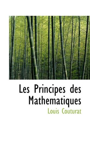 9781113016898: Les Principes des Mathmatiques