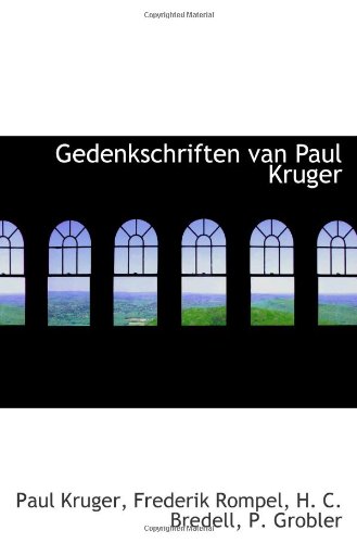 Imagen de archivo de Gedenkschriften van Paul Kruger a la venta por Revaluation Books