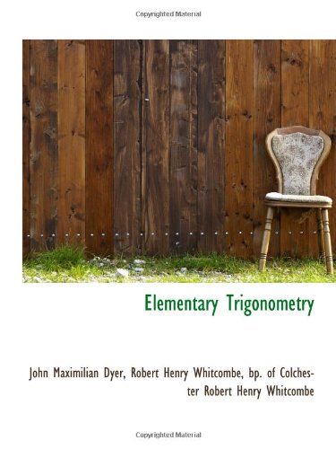 Stock image for Elementary Trigonometry for sale by Revaluation Books