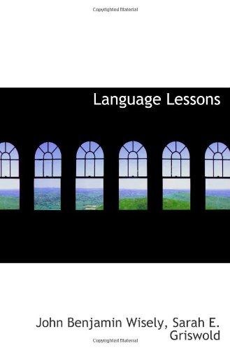 Imagen de archivo de Language Lessons a la venta por Revaluation Books