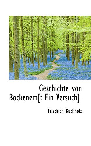 9781113070517: Geschichte von Bockenem: Ein Versuch