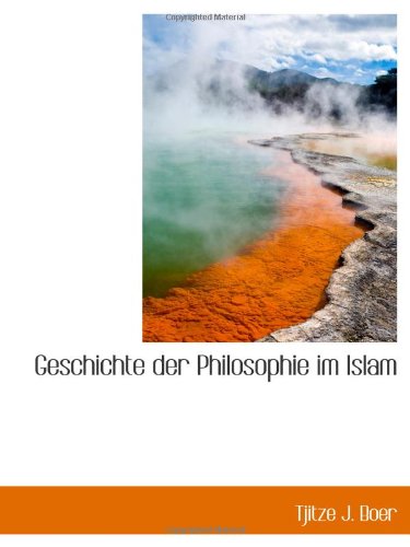 Stock image for Geschichte der Philosophie im Islam for sale by Revaluation Books