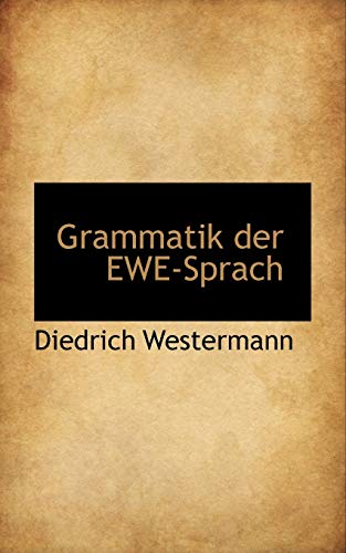 9781113090379: Grammatik der EWE-Sprach