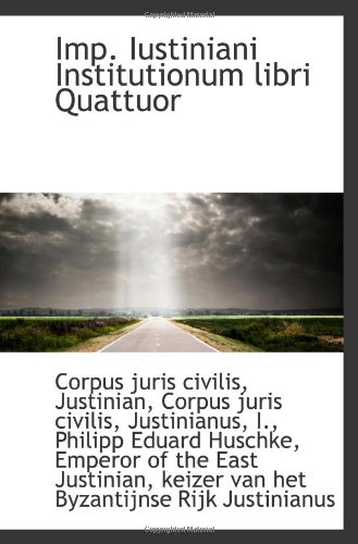 9781113095596: Imp. Iustiniani Institutionum libri Quattuor