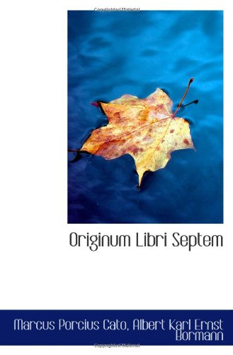 Imagen de archivo de Originum Libri Septem a la venta por Revaluation Books
