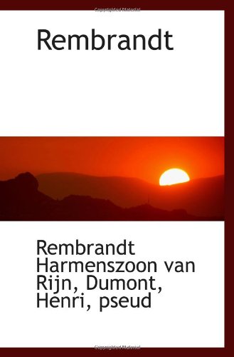 9781113297280: Rembrandt