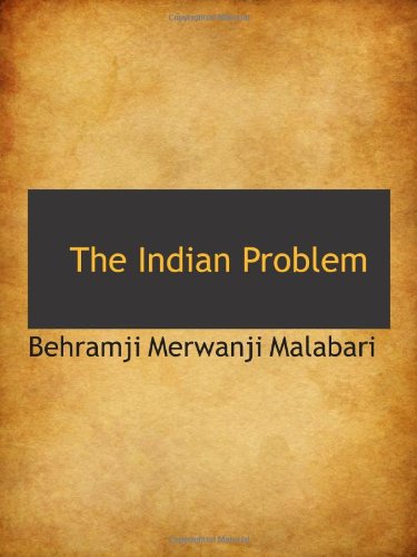9781113316646: The Indian Problem