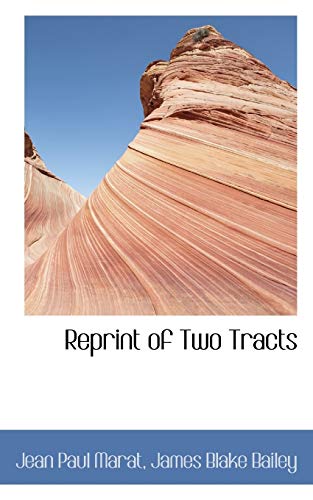 Stock image for Reprint of Two Tracts for sale by Lucky's Textbooks