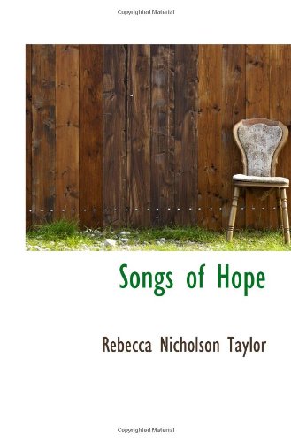 Stock image for Songs of Hope for sale by Revaluation Books