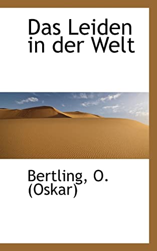 Stock image for Das Leiden in Der Welt for sale by Ebooksweb
