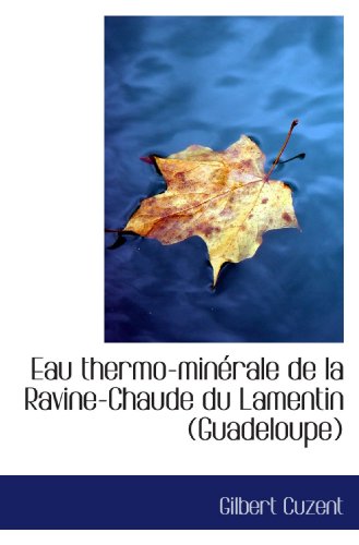 Eau thermo-minérale de la Ravine-Chaude du Lamentin (Guadeloupe) - Gilbert Cuzent