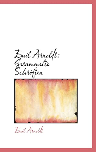 9781113401250: Emil Arnoldt: Gesammelte Schriften