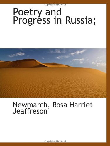 Stock image for Poetry and Progress in Russia; for sale by Revaluation Books