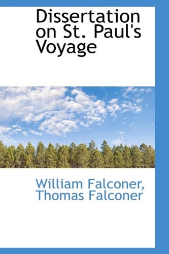 9781113688095: Dissertation on St. Paul's Voyage