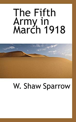 9781113719058: The Fifth Army in March 1918
