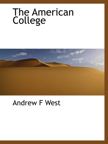 9781113951076: The American College