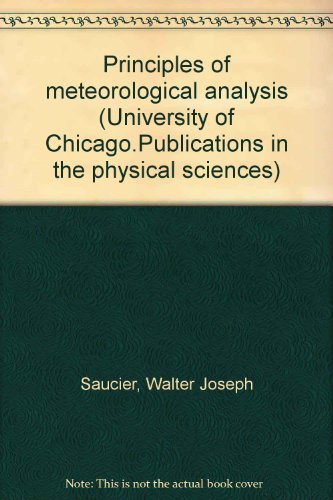 Stock image for Principles of Meteorological Analysis for sale by Wonder Book