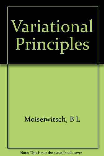 9781114265363: Variational Principles