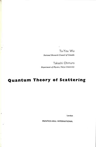 9781114336186: Quantum theory of scattering