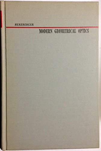 9781114379947: Modern geometrical optics (Pure and applied mathematics)