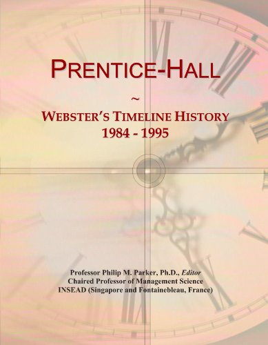 Stock image for Prentice-Hall: Webster's Timeline History, 1984 - 1995 for sale by Revaluation Books