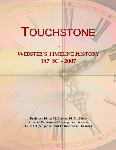 9781114440173: Touchstone: Webster's Timeline History, 387 BC - 2007