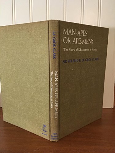 Stock image for MAN-APES OR APE-MEN? The Story of Discoveries in Africa. for sale by HPB-Red