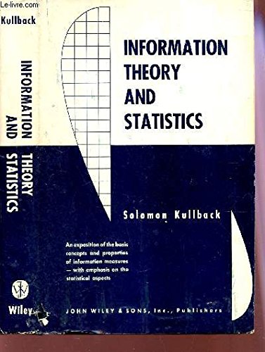 9781114620049: Information Theory and Statistics