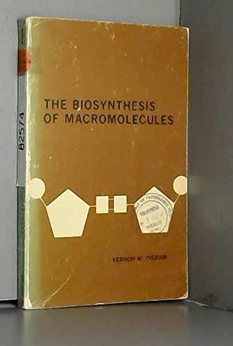 9781114640696: The Biosynthesis of Macromolecules