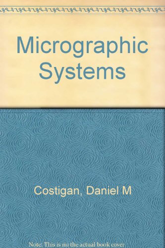 9781114672451: Micrographic Systems