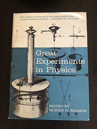 9781114685291: Great experiments in physics