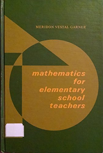 Stock image for Mathematics for Elementary School Teachers for sale by BookDepart