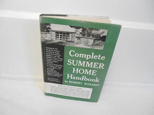 Complete summer home handbook (9781114778160) by Scharff, Robert