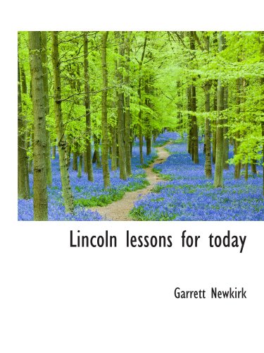 Stock image for Lincoln lessons for today for sale by Revaluation Books