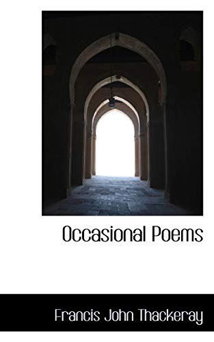 Occasional Poems (Paperback) - Francis John Thackeray