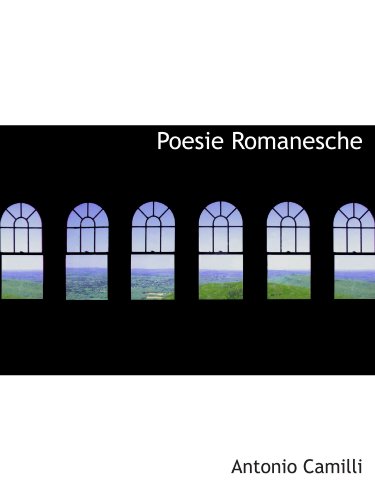 Stock image for Poesie Romanesche (Italian Edition) for sale by Revaluation Books