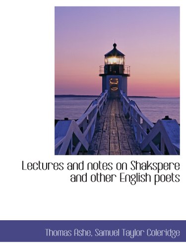 Stock image for Lectures and notes on Shakspere and other English poets for sale by Revaluation Books