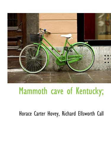 Stock image for Mammoth cave of Kentucky; for sale by Revaluation Books