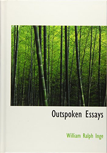 Outspoken Essays (9781115349970) by Inge, William Ralph