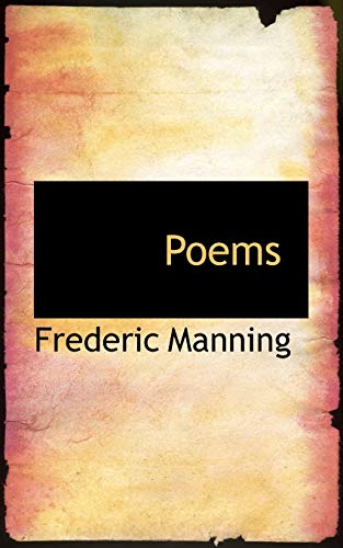 Poems (9781115353328) by Manning, Frederic